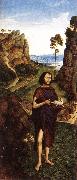 BOUTS, Dieric the Younger St John the Baptist fd Norge oil painting reproduction